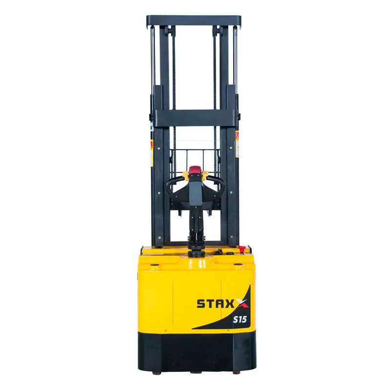 Electric Fork Over Stacker Forklift