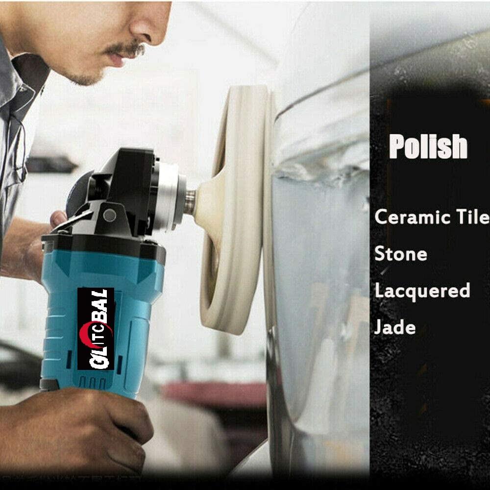 Grinder being used for polishing applications