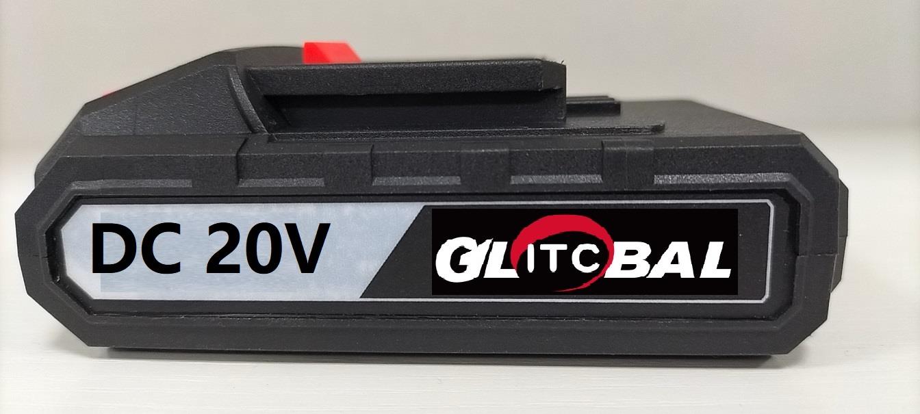 20V Li-Ion battery pack and cordless impact wrench