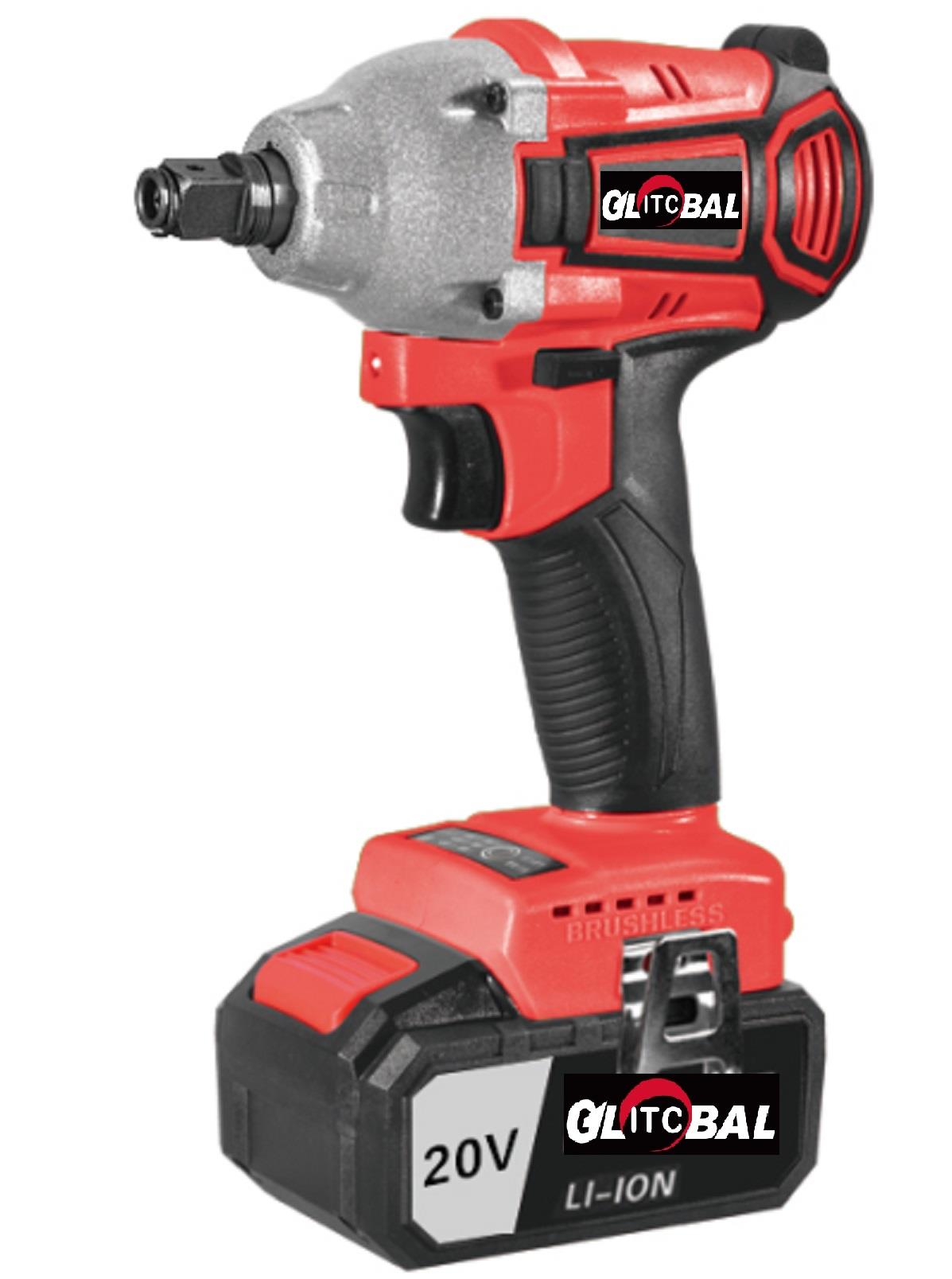 Cordless Brushless Impact Wrench DC20V