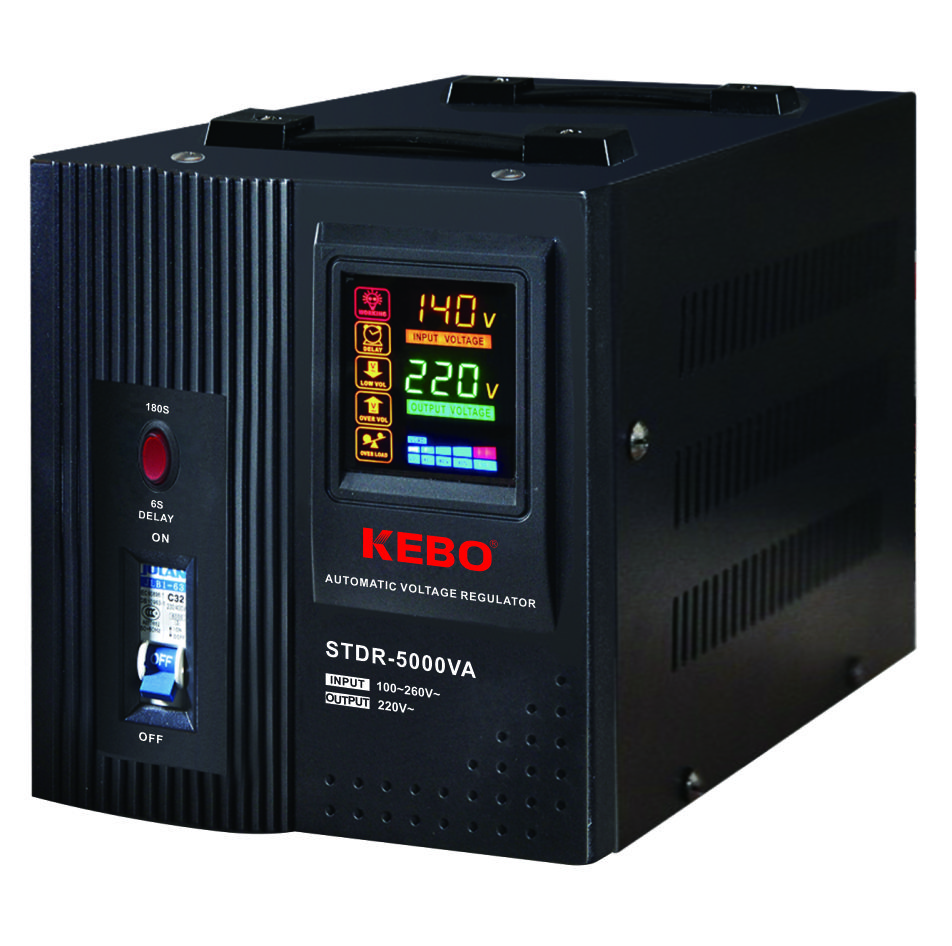 Automatic Voltage Regulator with Digital Display
