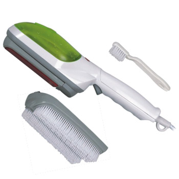 Handheld Garment Steamer with Brush Attachments