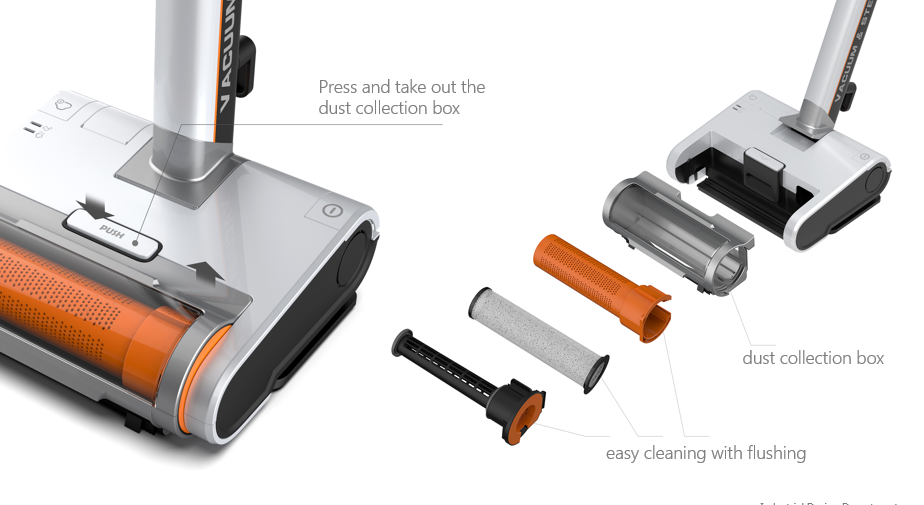 2-in-1 Vacuum and Steam Mop