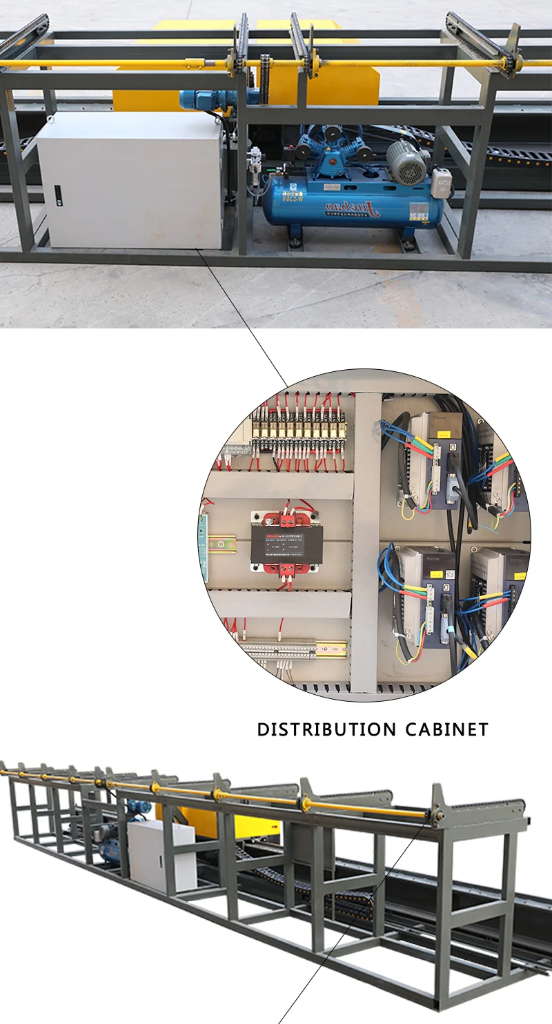 Distribution cabinet and control electronics