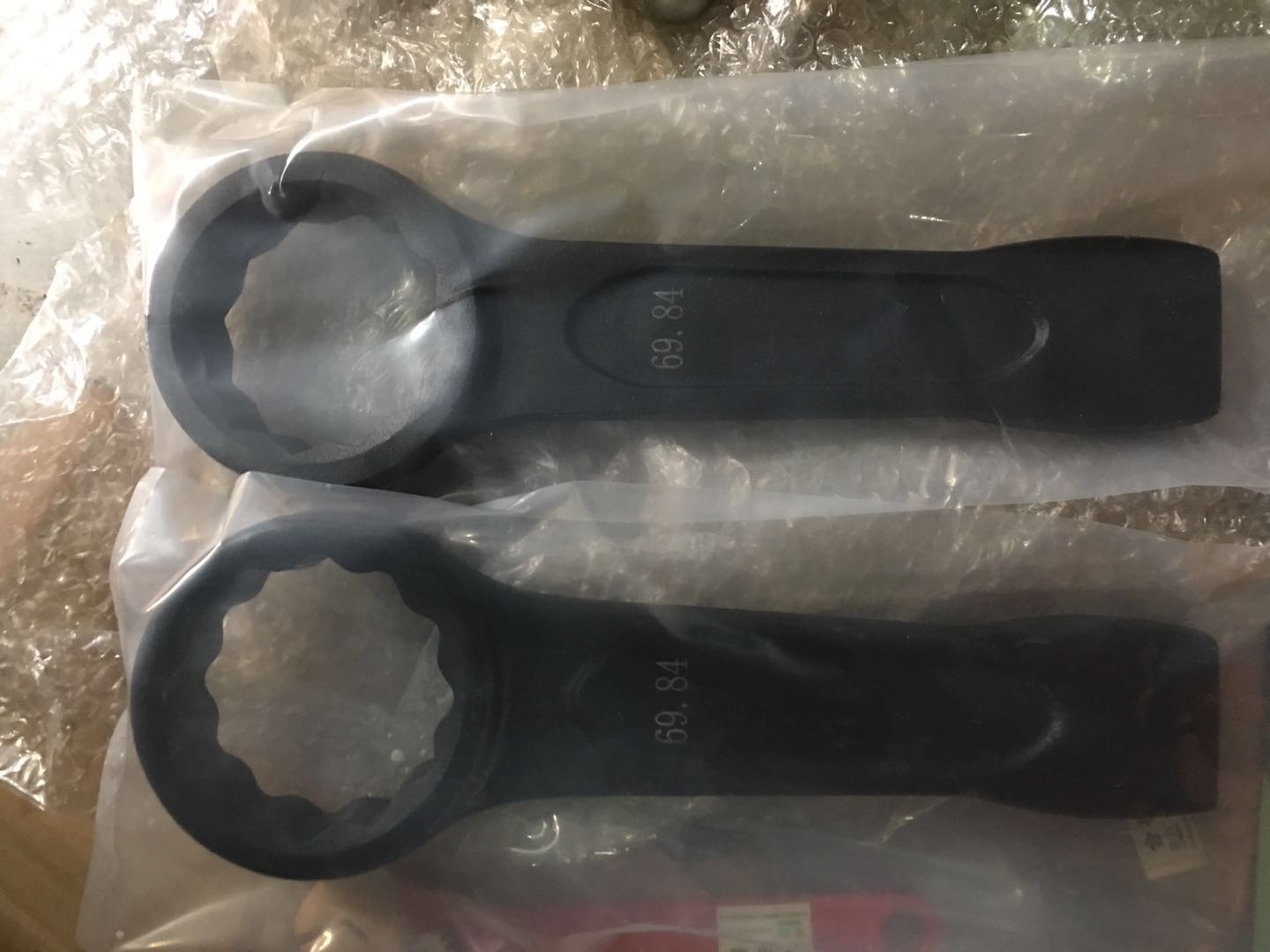 Steel black striking hammer wrench spanner , special hand tools oem , odm - Image 3