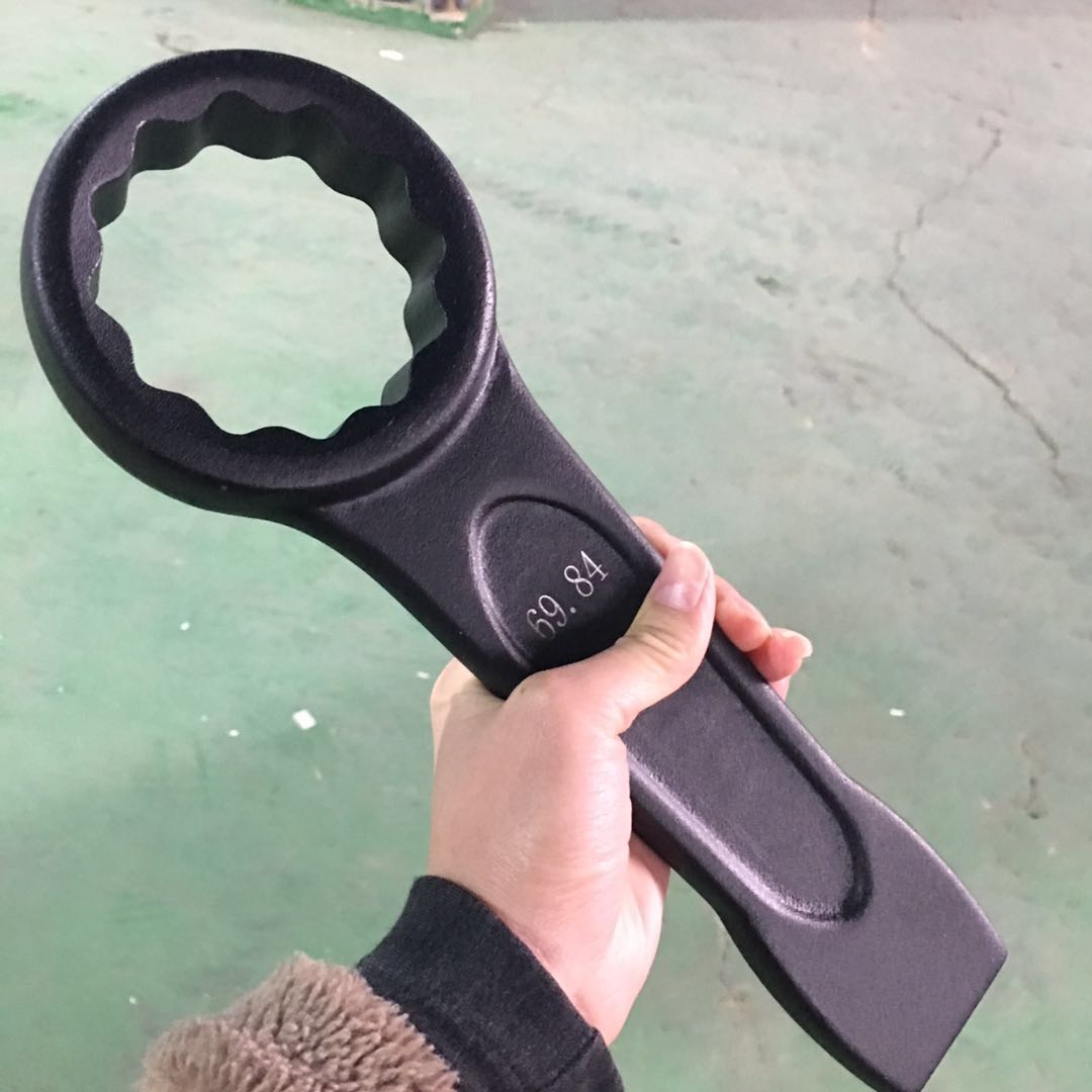 Steel black striking hammer wrench spanner , special hand tools oem , odm - Image 2