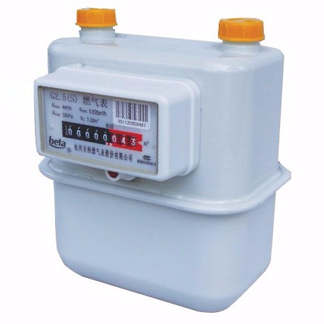 Diaphragm Gas Meter with Steel or Aluminum Case
