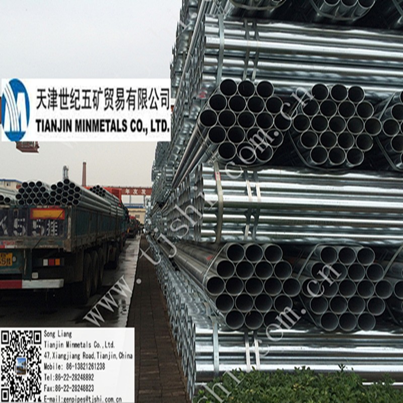 Galvanized Steel Pipes for Construction