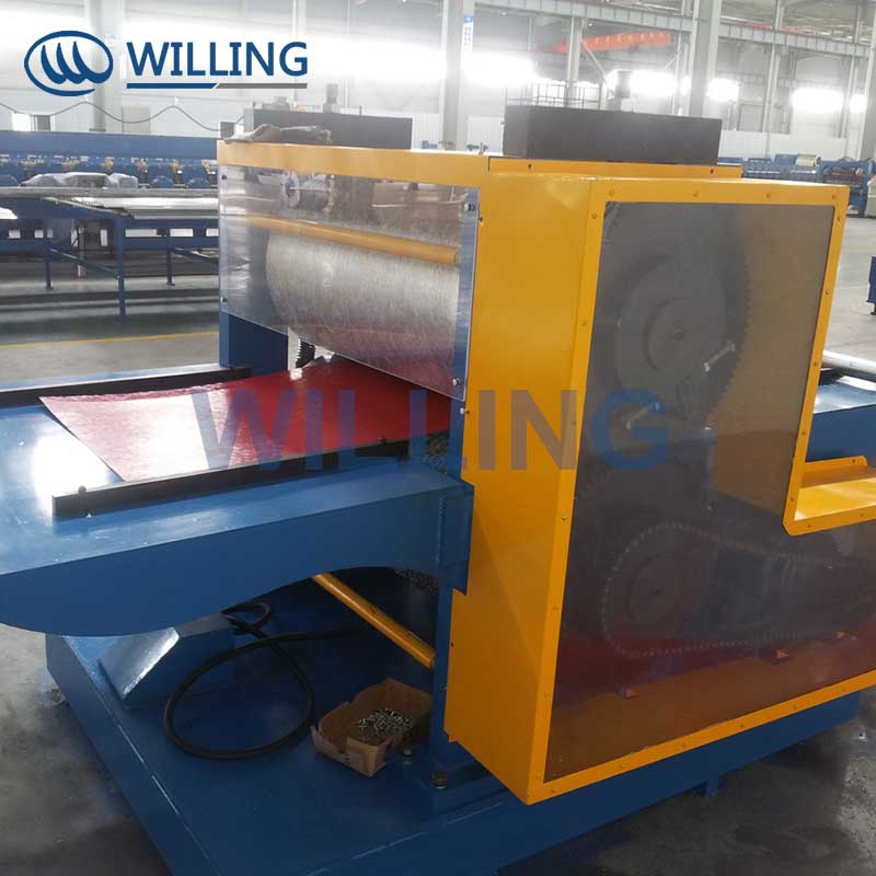 steel sheet metal plate embossing film making machine - Image 2