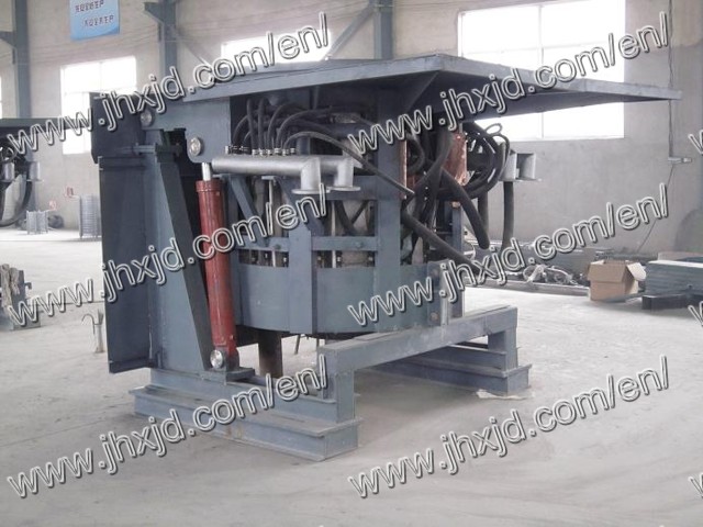 3-Ton Steel Shell Copper Melting Furnace