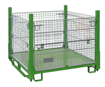 Collapsible Steel Wire Mesh Container
