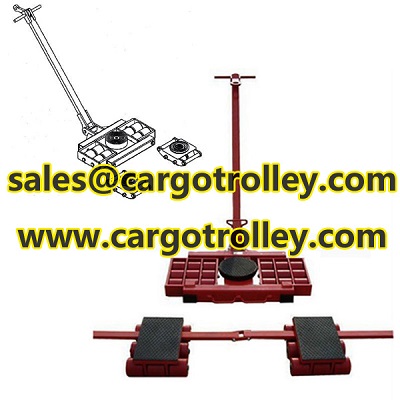 Steerable machinery moving skates pictures with details - Image 3
