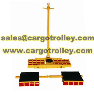 Steerable Machinery Moving Skates