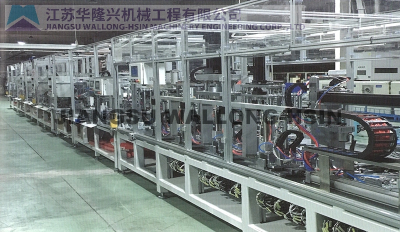 Automated Steering Gear Assembly Line