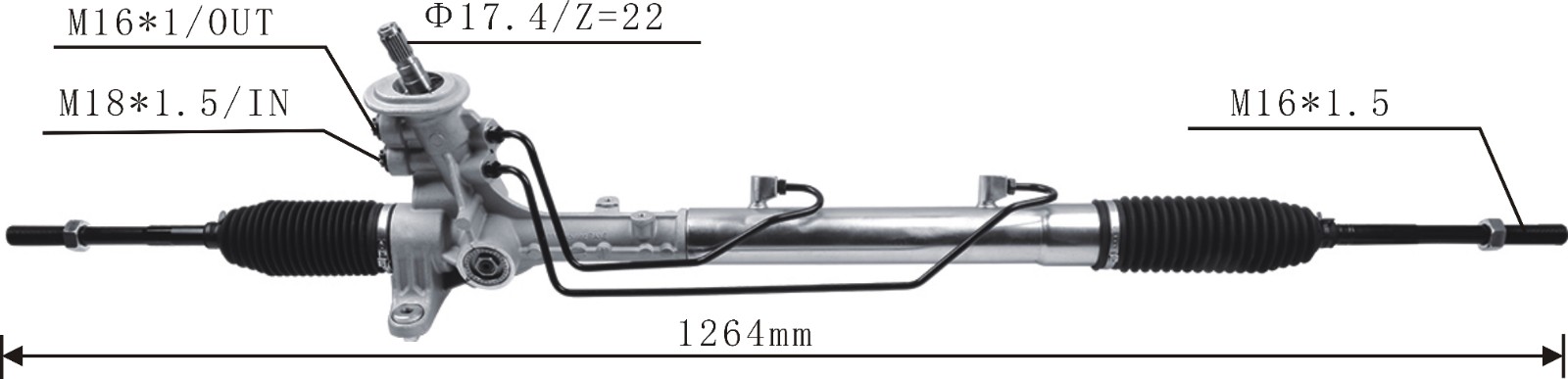 Steering Rack for VW Jetta A6/Audi A6 C7 - Image 2