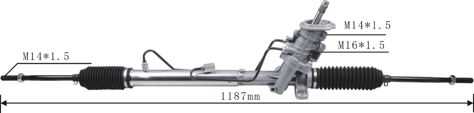 Steering Rack for VW Lupo / Polo 1.6L/2.0L/Gol 09-13 / Saveiro 10-13 - Image 2