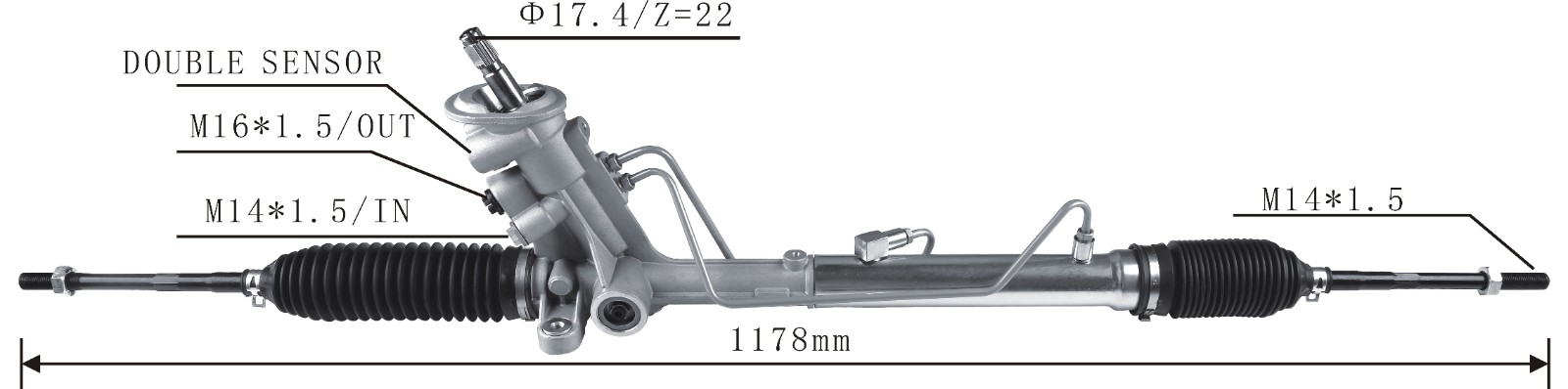 Steering Rack for VW Polo Double Sensors/Skoda Fabia - Image 2