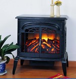 Electric Fireplace Stove with Realistic Flame Effect