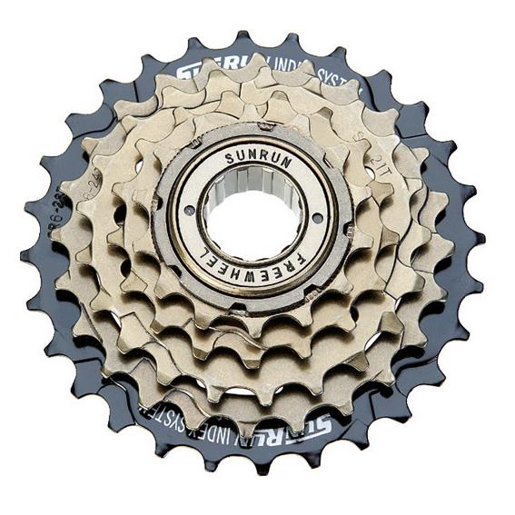 Bicycle Freewheel with Multiple Sprockets