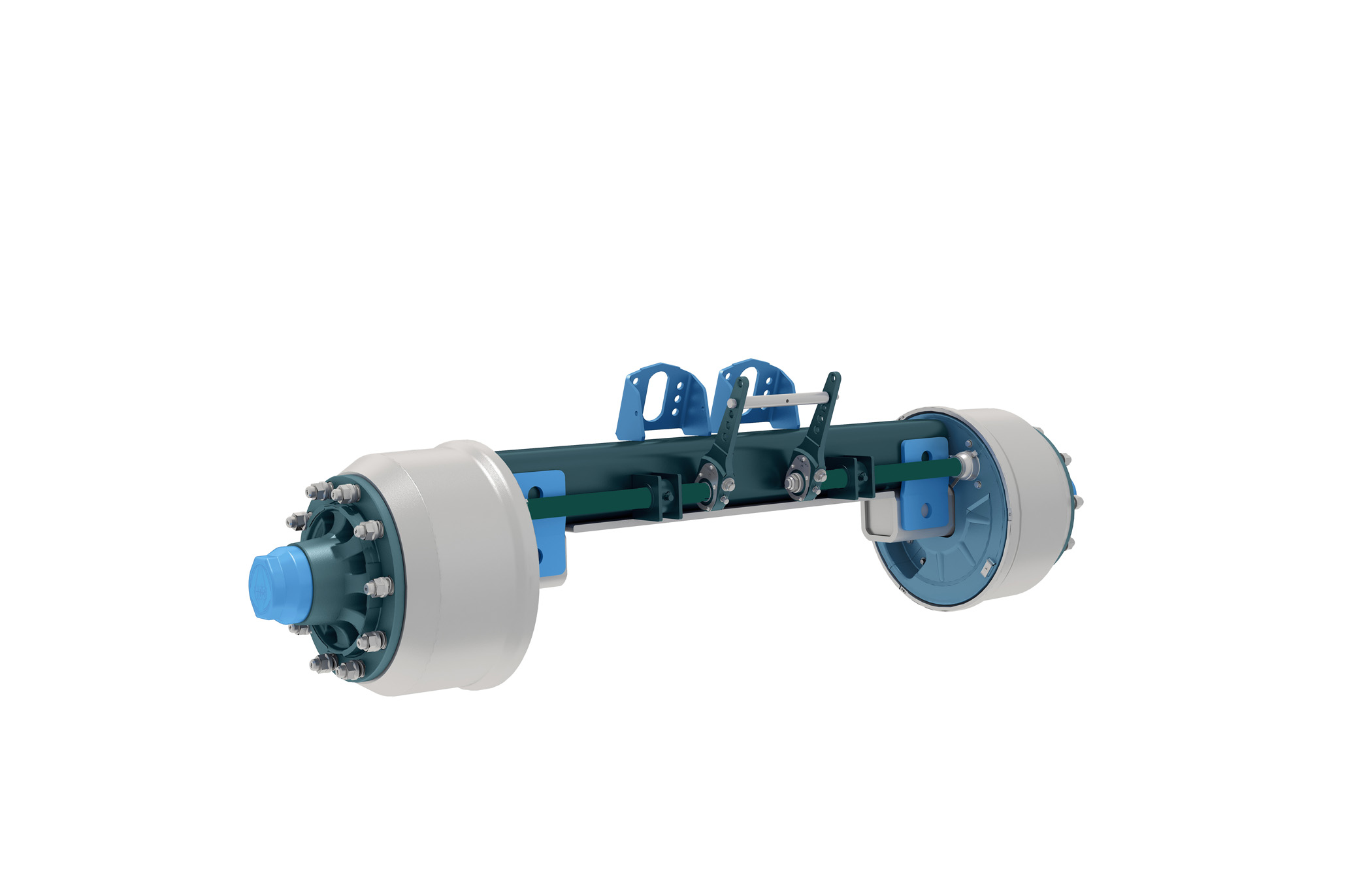 Stepped Axle for Commercial Vehicles