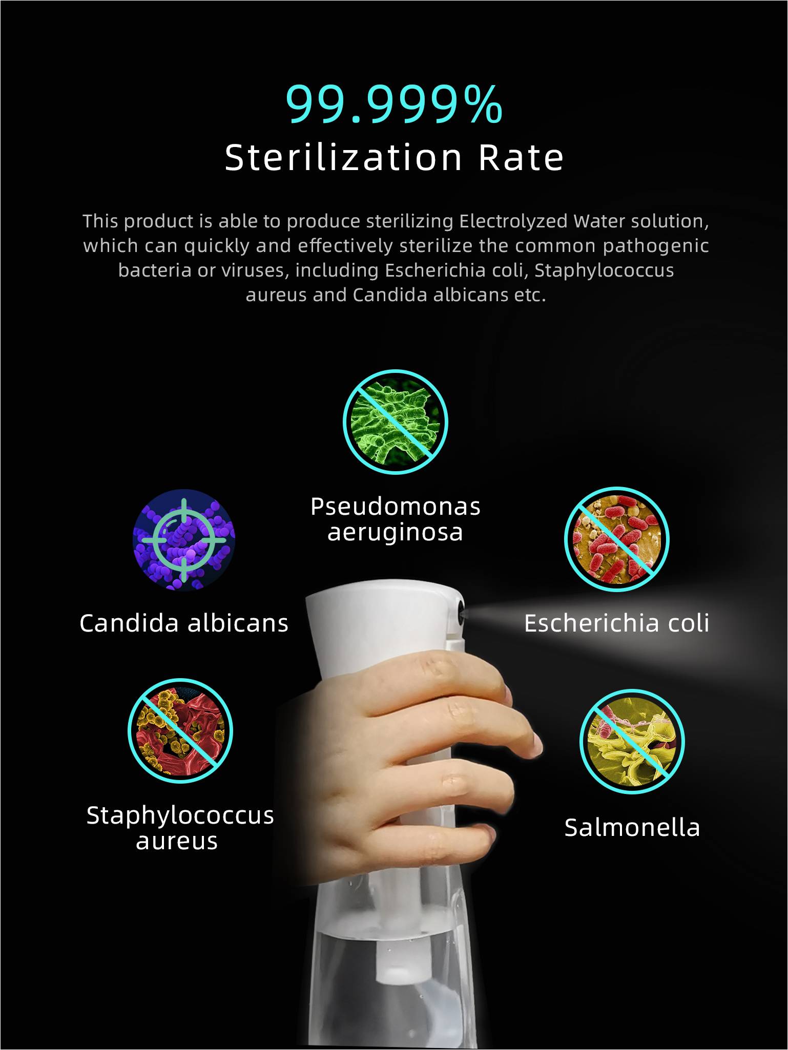 Sterilizing Electrolyte Water Lonizer - Image 2