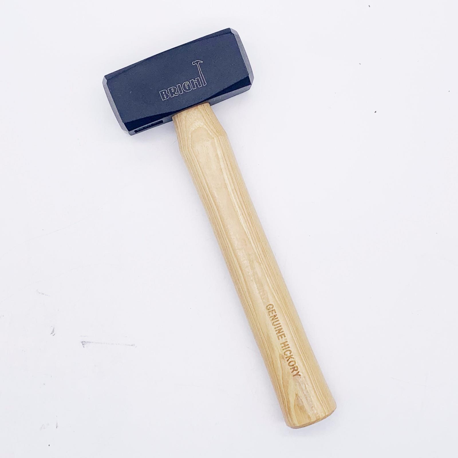 stoning hammer with hickory handle - Image 3