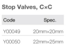 HVAC Copper Stop Valve