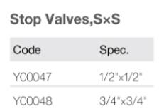 Brass Stop Valve for HVAC&R Systems