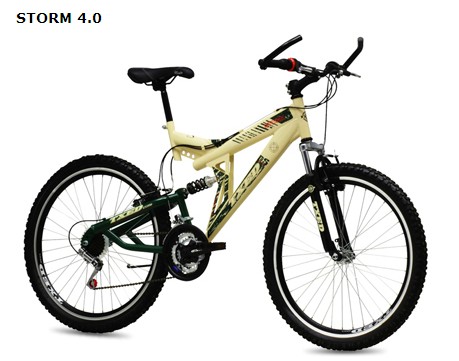 Dual Suspension Mountain Bike