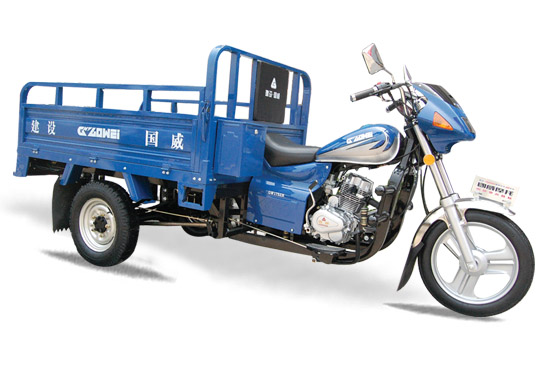 Three-Wheeled 150cc Cargo Motorcycle with Hood