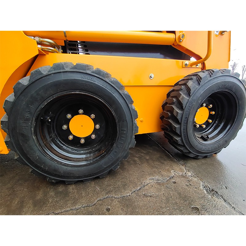 Skid Steer Bale Handler and Grass Trimmer Attachment