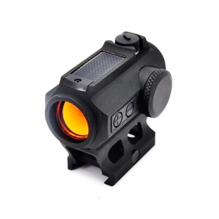 Solar Powered Red Dot Sight with Multiple Dot Patterns