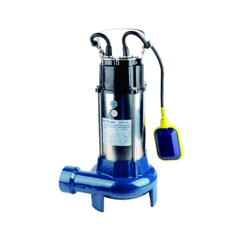 Submersible Sewage Pump with Cutting Mechanism