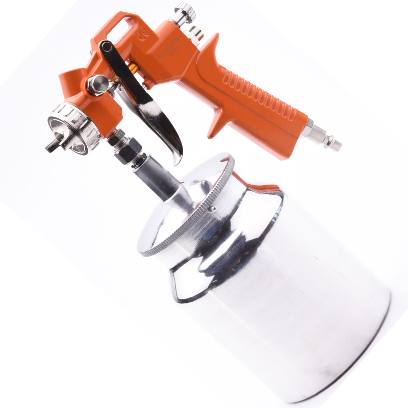 Adjustable Suction Feed Spray Gun with Metal Cup
