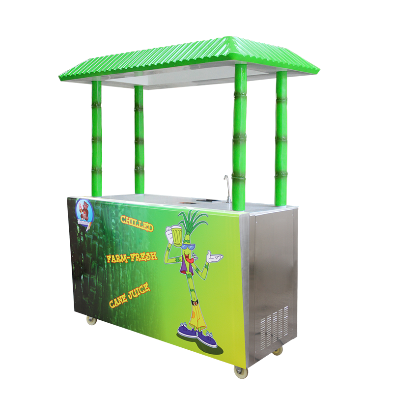 Commercial Sugarcane Juice Extractor with Cooling