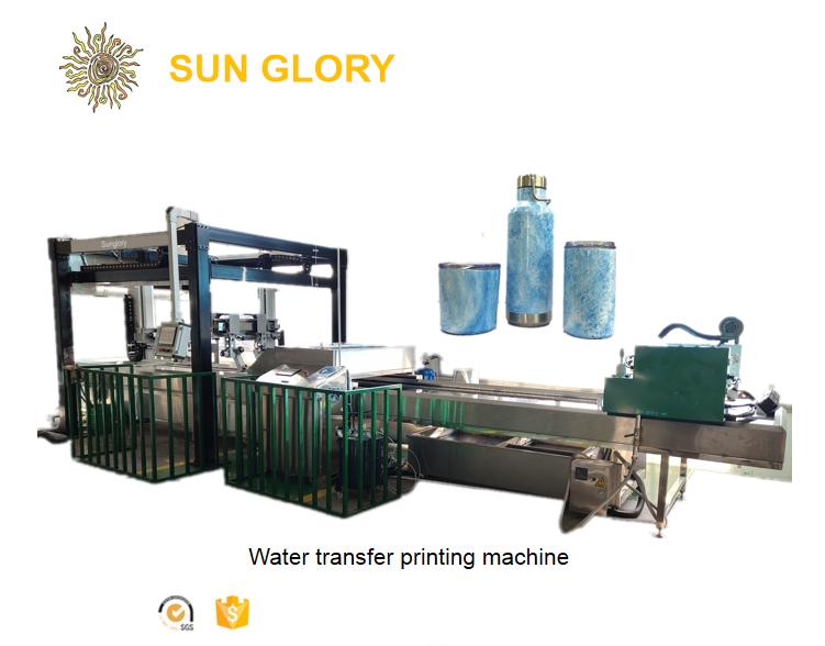 Sun Glory Automatic Robot Water Transfer Printing Machine Insulated Vacuum Thermos Machine - Image 2
