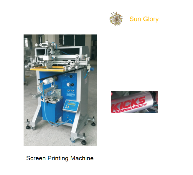 Cylindrical Screen Printing Machine for Bottles