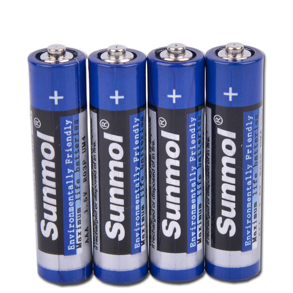 Sunmol 60PCS/Shrink Type AAA Zinc Carbon Disposable Batteries With Factory Direct Sell - Image 2