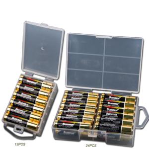 60-piece pack of shrink-wrapped AAA batteries