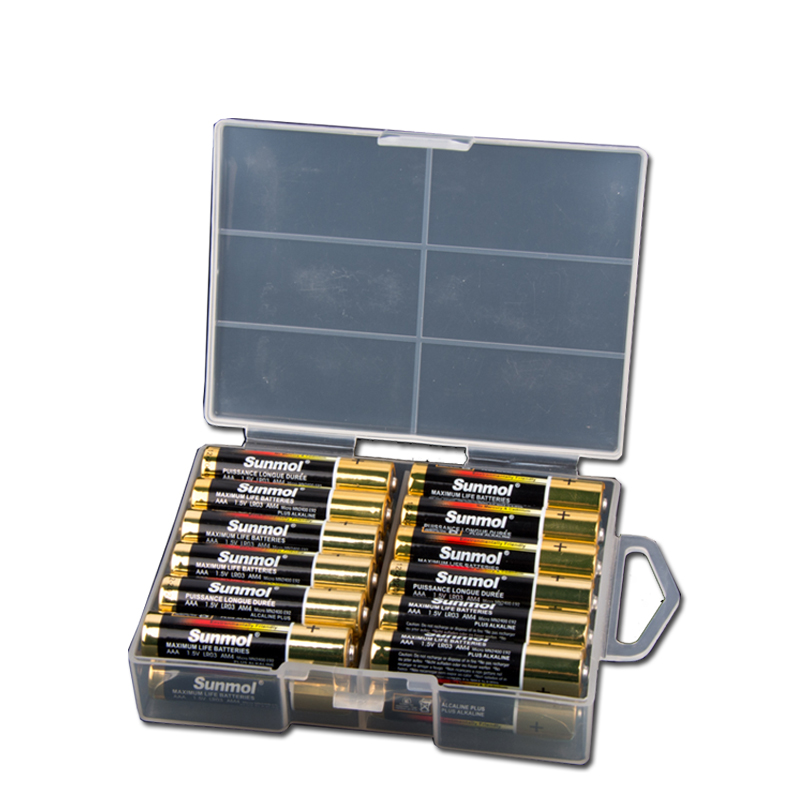 Sunmol Brand 24PCS/Case Alkaline AAA AM4 Type Disposable Battery Toys Battery Doorbell Remote Control Battery With OEM Service - Image 3