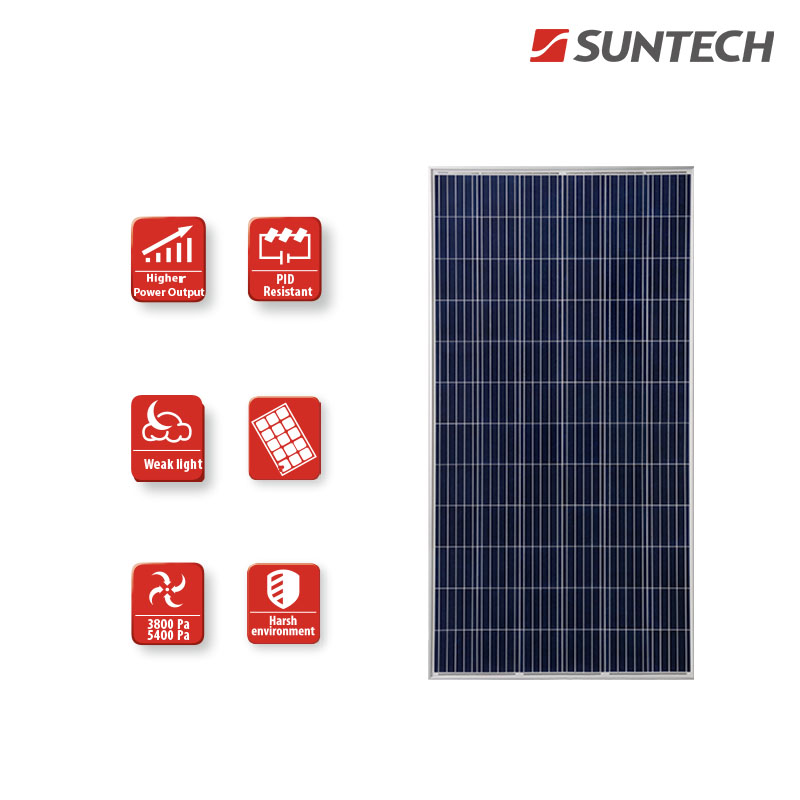 Suntech 330W Poly Standard Solar Panel for Solar Power System - Image 2