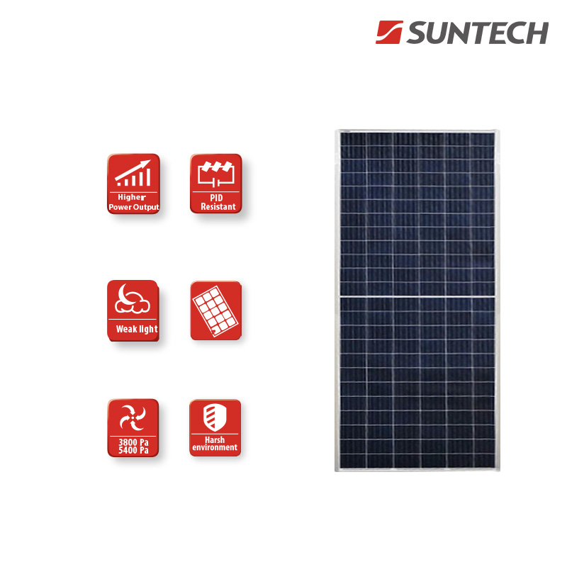 Suntech Grade-a Standard 355W Poly Half Cell Solar Panel - Image 3