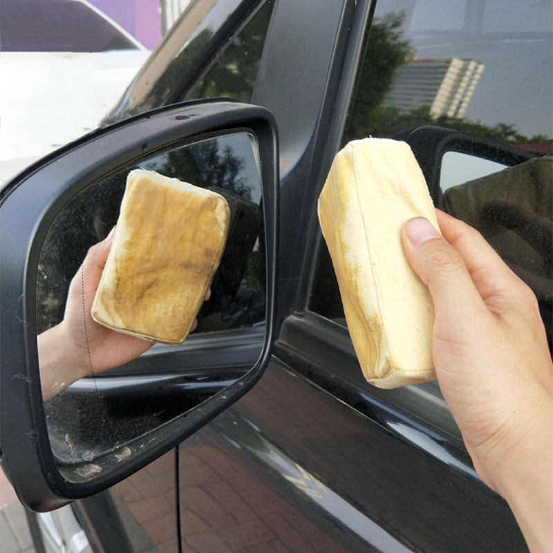 Sheepskin Chamois Car Cleaning Sponge Glove