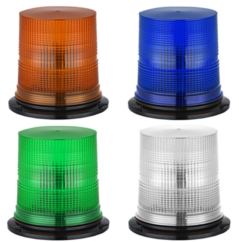 Close up of the LED beacon unit