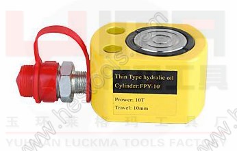 Thin Hydraulic Cylinder 10T 10mm Stroke