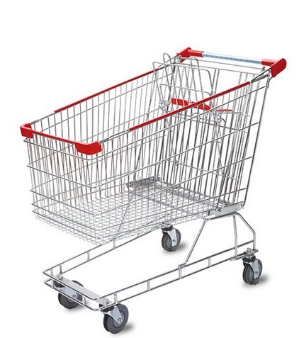 Metal Wire Shopping Cart
