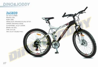 26-Inch Multi-Speed Suspension Bicycle