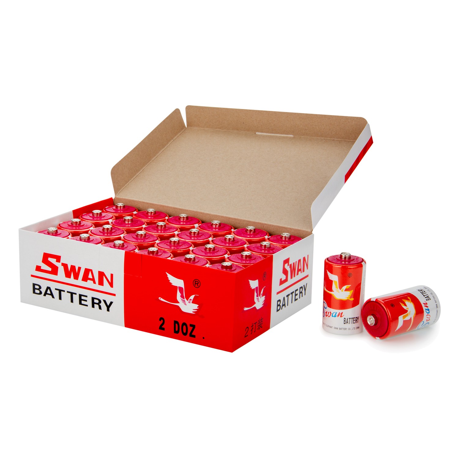 Swan Brand Carbon Zinc Battery R20S - Image 2