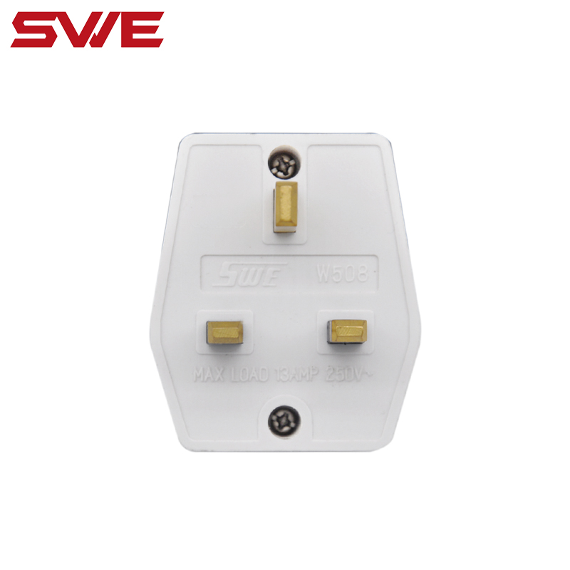 British Standard 3-Way Outlet Adapter