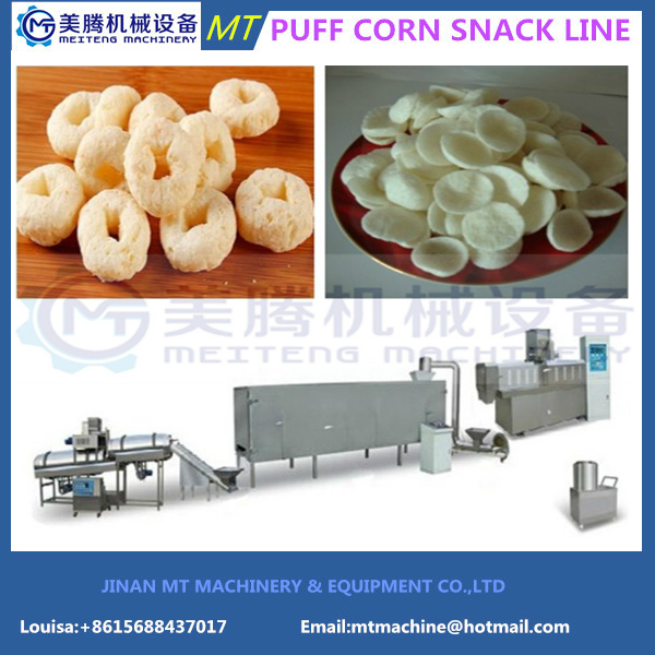 Sweet Corn Puff Snack Extrusion Machine - Image 2